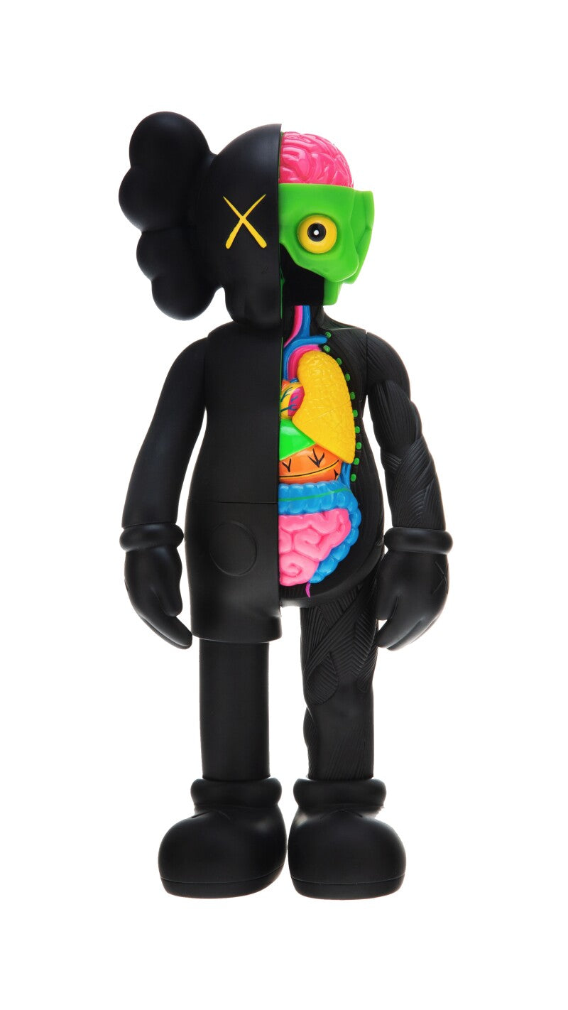 KAWS Companion Flayed Open Edition Vinyl Figure  Dissected Black