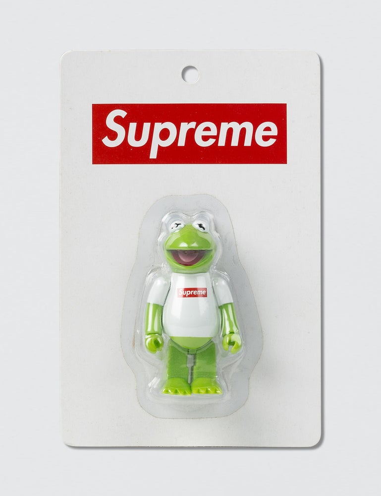 Supreme x Medicom Toy Kermit The Frog Kubrick