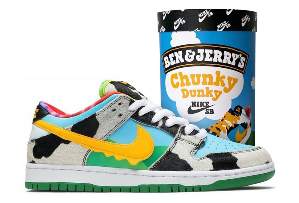 Nike Sb Dunk Low Ben & Jerry Chunky Dunky F&F packing