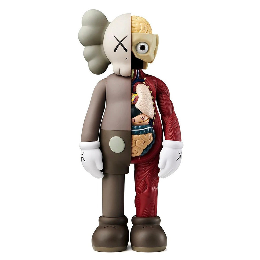 KAWS Companion Flayed Open Edition Vinyl Figure Dissected Brown
