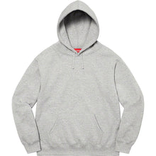 Cargar imagen en el visor de la galería, Satin Appliqué Hooded  Grey Sweatshirt
