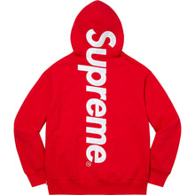 Cargar imagen en el visor de la galería, Supreme Satin Appliqué Hooded Red Sweatshirt
