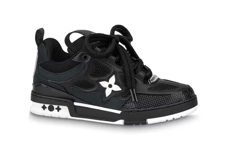 Louis Vuitton Readies the LV Skate Sneaker “ Black White “