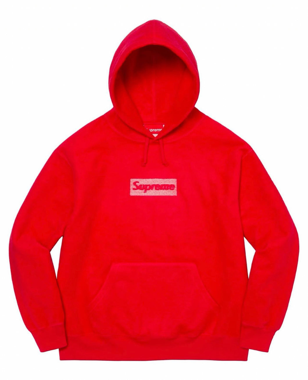 Supreme INSIDE OUT BOX LOGO HOODED SWEATSHIRT RED