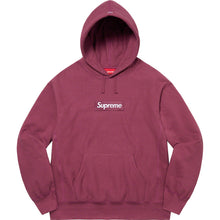 Cargar imagen en el visor de la galería, Supreme Box Logo Hooded FW21Sweatshirt Plum
